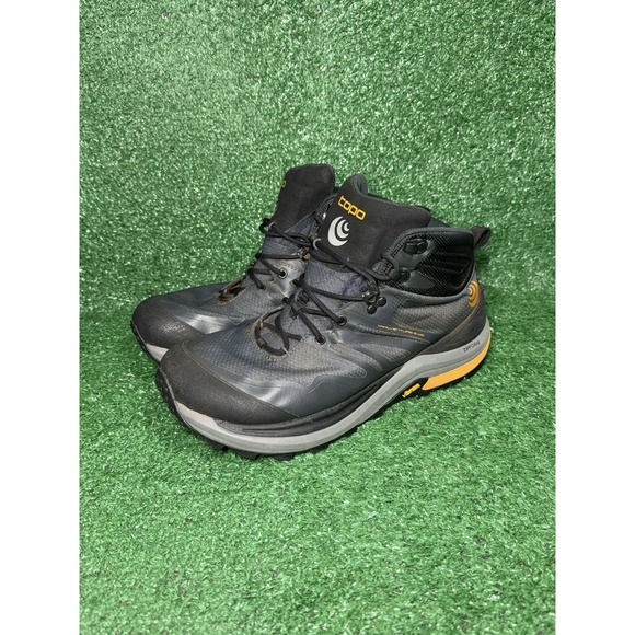 Topo Athletic Trailventure 2 WP Mens 11.5 Vibram Hiking Boots Charcoal Orange main image 7